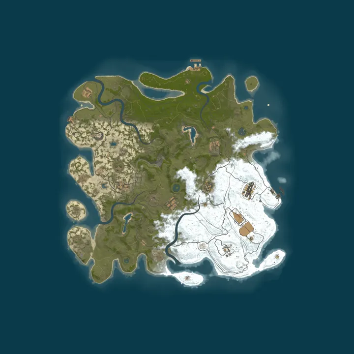 Map of Island Vibes 5x PvE