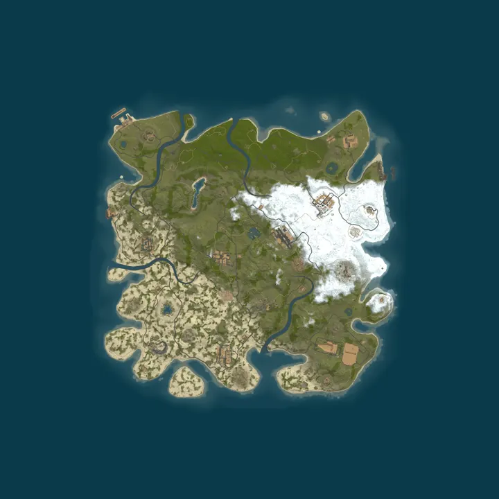 Map of 屿『100倍|蓝图全解|萌新首选|百倍』