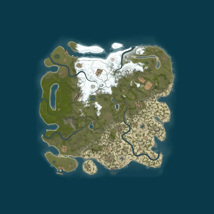 Map of 【镜花①水月】PVE/突袭/养老