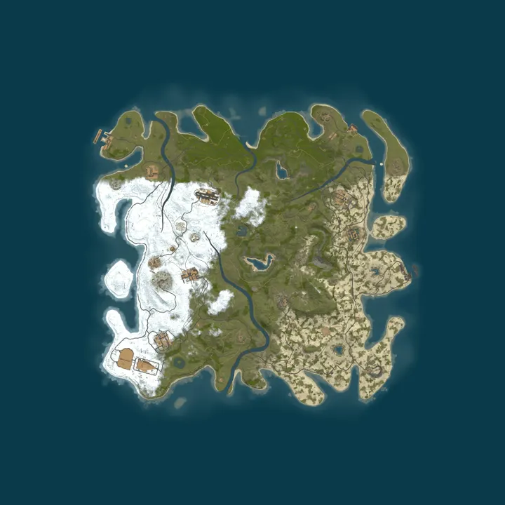Map of [VIS] Rust Singleplayer