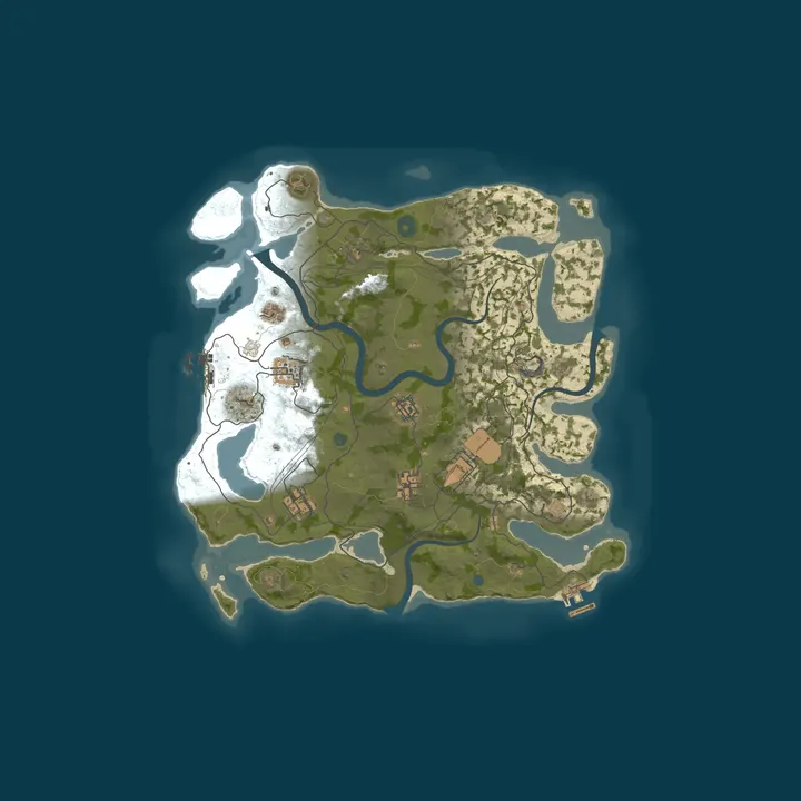 Map of ICEFUSE 5X Bravo (Solo/Duo/Trio/Quad|Shop|Kits|X5 WIPED)