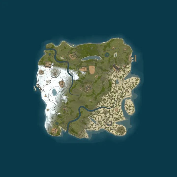 Map of ⦿ ICEFUSE 2X Oblivion (Solo/Duo/Trio|Loot x2|WIPED)