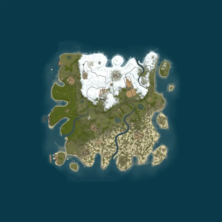 Map of NOOBS - CN Solo | 菜鸟独狼 10.16
