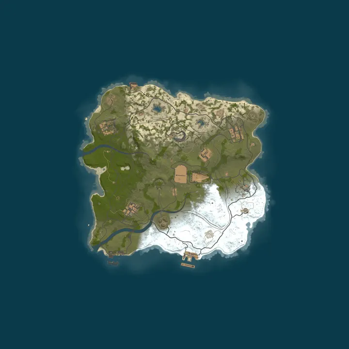Map of [AU/NZ] Sydney #2 Small 3k custom map minis on roads