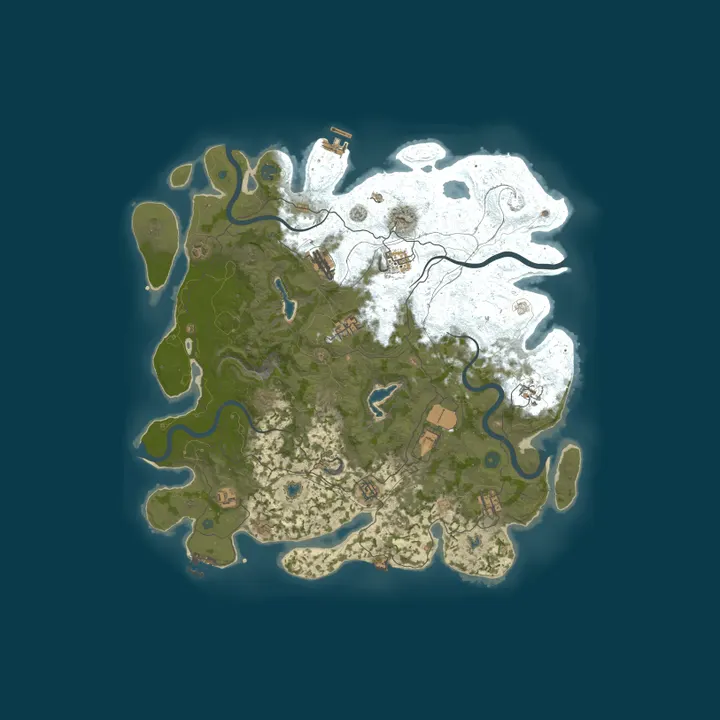Map of Rust.lomit.org 3x | DC | Kits | 24Hr