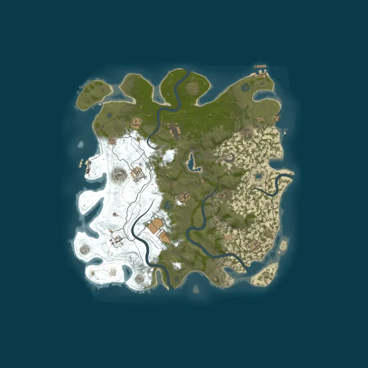 Map of [CH] Rust_Vice | PVP [Wipe 9/5]