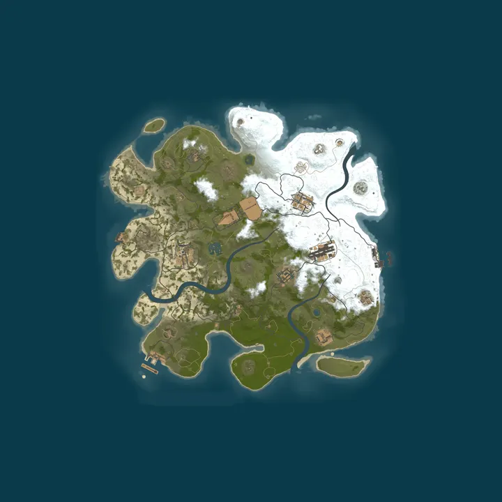 Map of Cosmic Haven PVE | 3x | Skills | Events | QoL