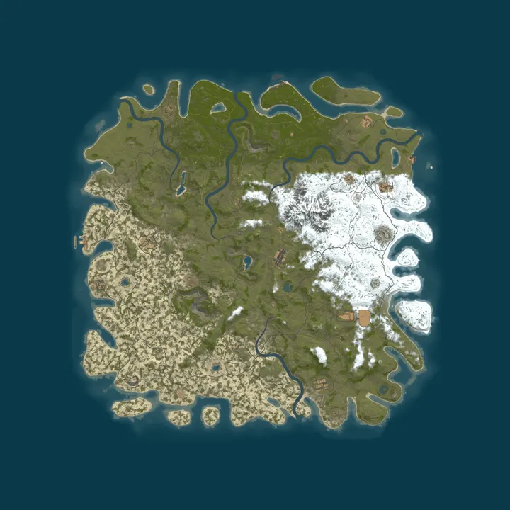 Map of The Wild West of Ukraine | Large Vanilla