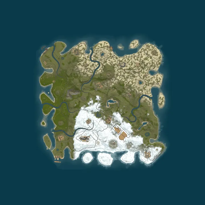 Map of [US] Golden Hour PvE/PvP︱Chill︱Zombies︱Events︱Biweekly