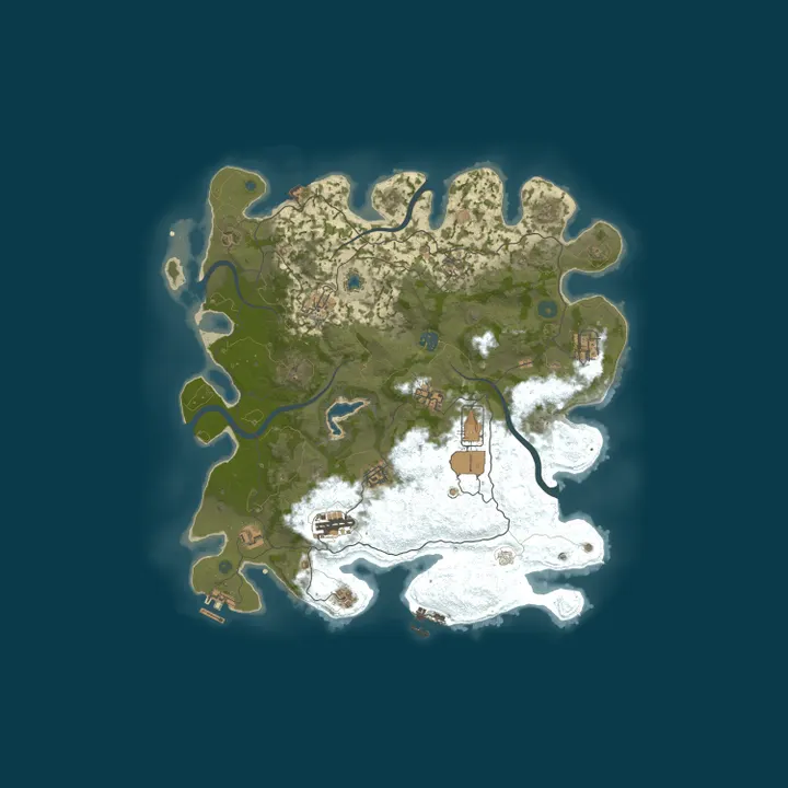 Map of Bloodline Rust 2x