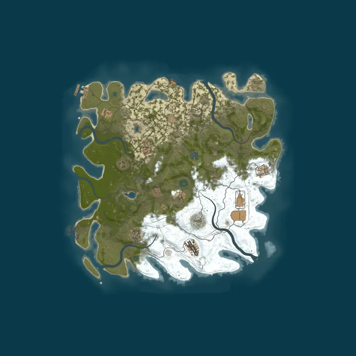 Map of OnlyRaids - Linux Friendly Server w/Thursdays