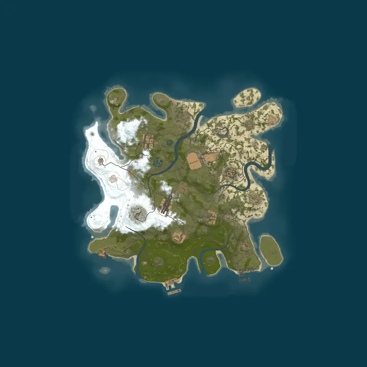 Map of Serradinha BattleField Bots Tests