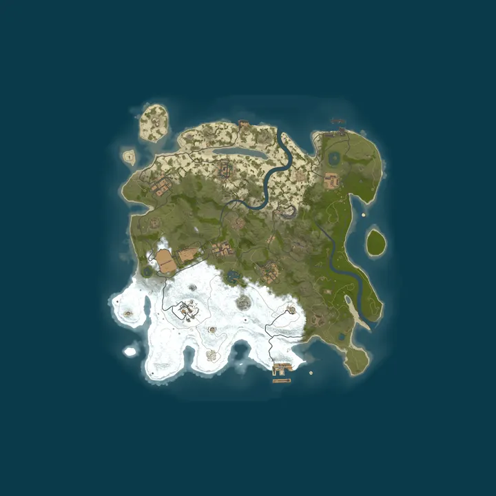Map of [FR/EU] Starix Rust | Solo/Duo/Trio/Quad