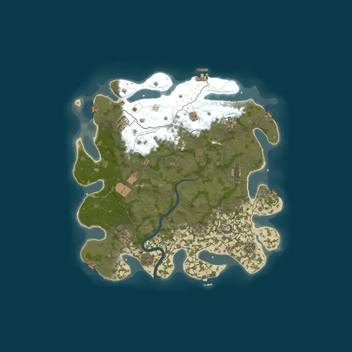 Map of Bestrust Solo/Duo 2x #2 | NEXT FULLWIPE in 11 hours 14.10
