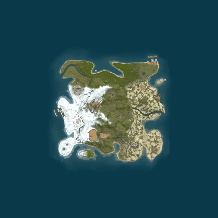 Map of [EU|UA] BAVOVNA | x10 | KITS | RP | OPEN BETA TEST | wipe 21/09