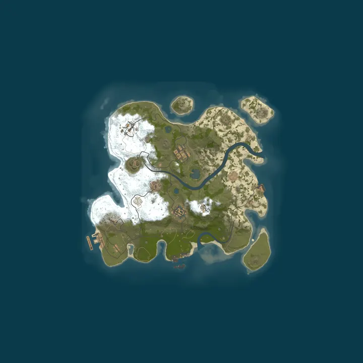 Map of [BR] LoucoRust - Solo/Duo/Trio - FULL WIPE 10/10