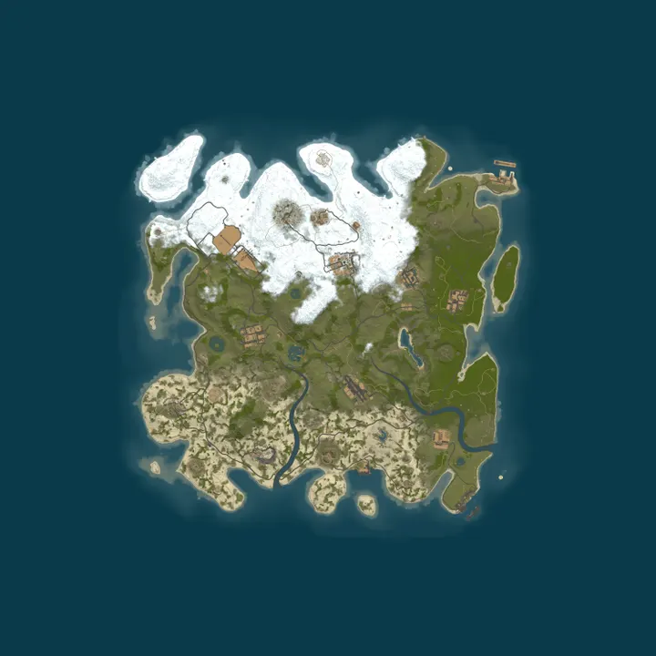 Map of CAPTLewis Rust