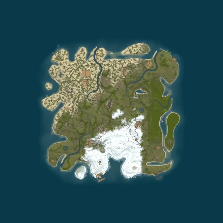 Map of FAR: Chill PvE [EU Biweekly]
