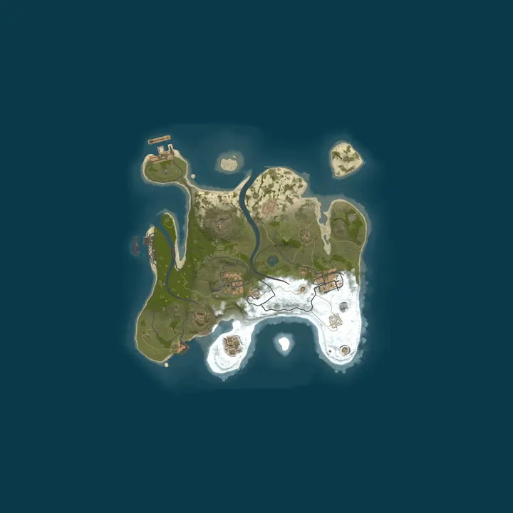 Map of templars server