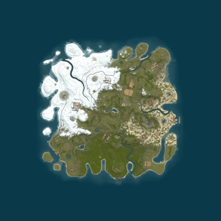 Map of [RU/EU] ЗЕМЛЯ НОВИЧКОВ