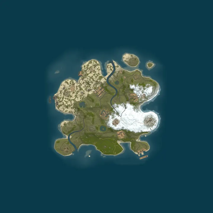 Map of [DE] Project RUST Sixty_Five | Only PvE | Monthly | QoL