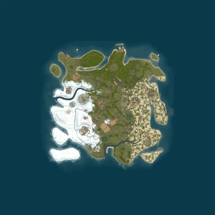 Map of Claire's Friendly Server