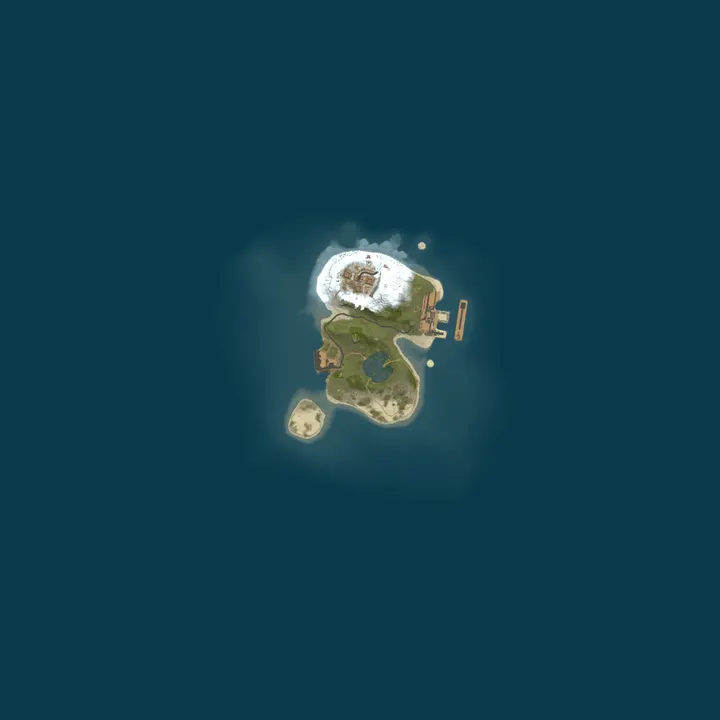 Map of A Shockbyte Rust Server
