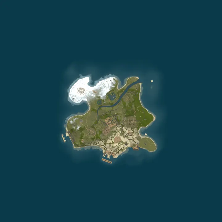 Map of Bong Water's Solo/ Duo Server
