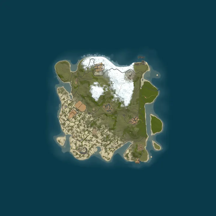 Map of Theos Epic Server Trade Mark