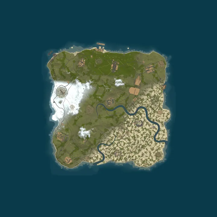 Map of TemplarGaming 5x Swift Loot++|PvP|MyMini|SkinBox|x5 JUST WIPED