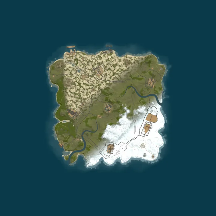 Map of Geležinis Miškas