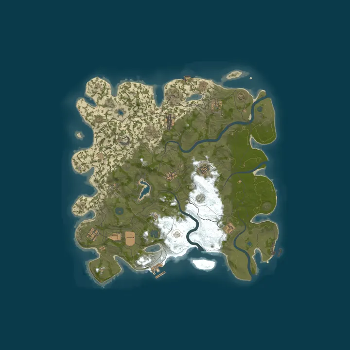 Map of DSG 2x Bi-Weekly Vanilla+ |Solo/Duo/Trio/Quad| No BP Wipes