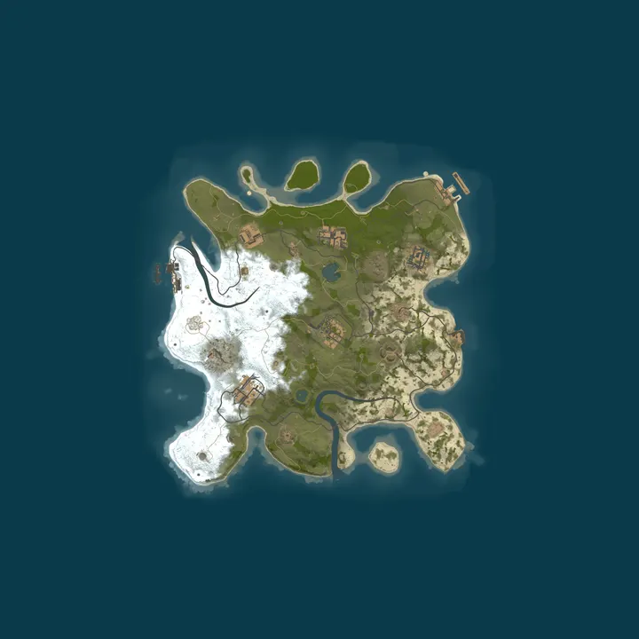 Map of My Apex Rust Server
