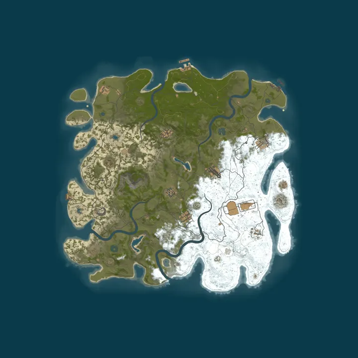 Map of BobsRustServer 50x | Mini | Kits | TP | Skins
