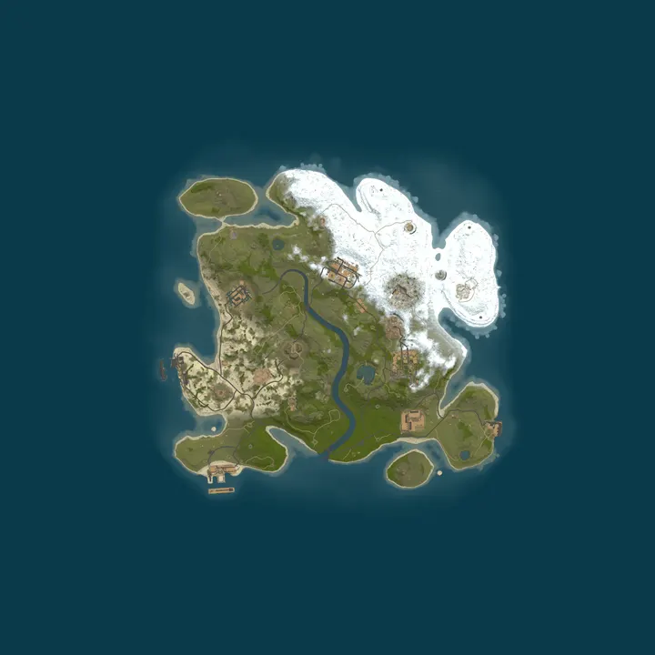 Map of The Rust Bucket