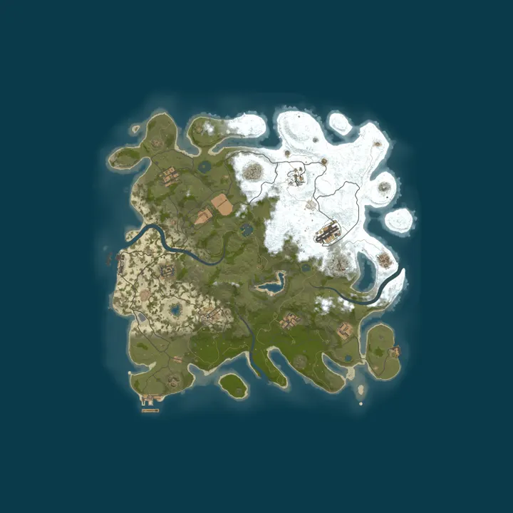 Map of duos-trios wiped 9-17 2x resources/ crates