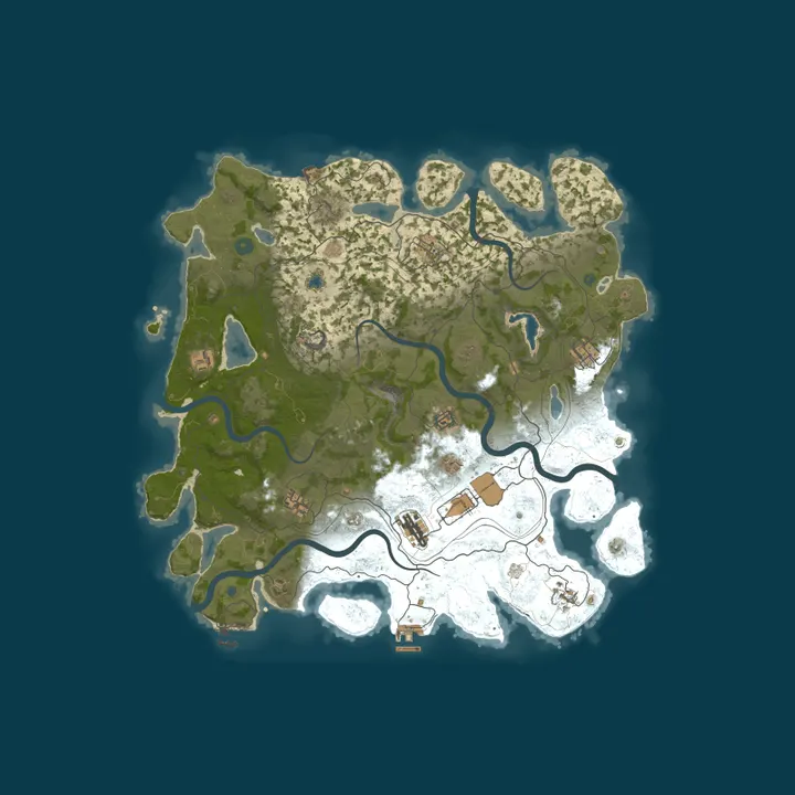 Map of Rustopia.gg - EU Medium