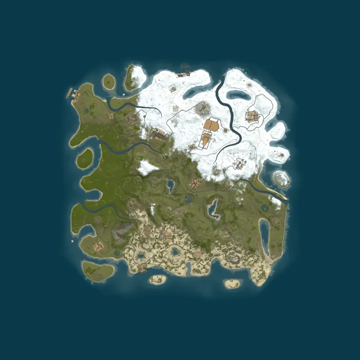 Map of Barnaul Vanilla Server