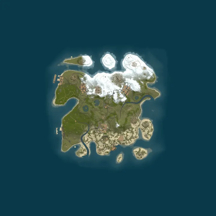 Map of Brads Server. Private Password protected