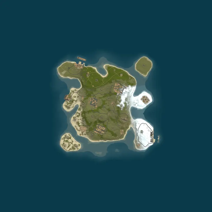 Map of Bestrust Solo/Duo/Trio/Quad 2x #2 | JUST FULLWIPED 13.10 10/13