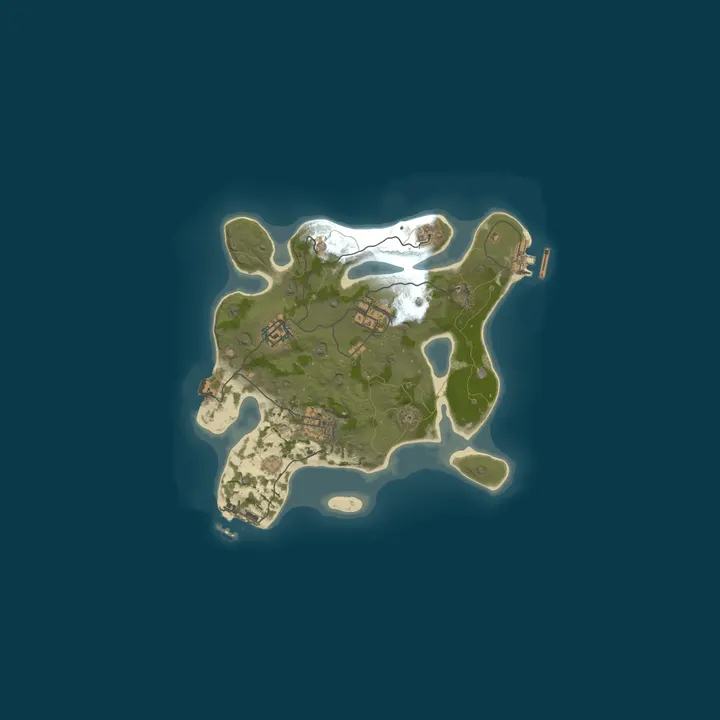 Map of Bestrust Solo/Duo/Trio/Quad 2x #4 - Weekly | NEXT FULLWIPE in 2