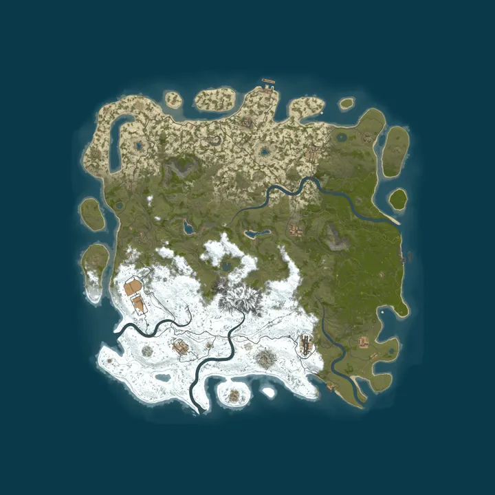 Map of Wildlanders Game Community | X10 | Solo/Duo/Trio | EU