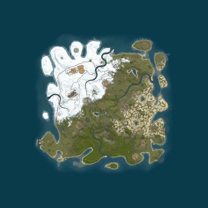 Map of Biggy's Server