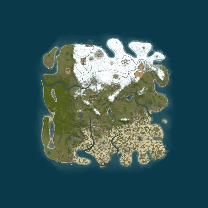Map of APEX AU RUST | MONTHLY | LOW UPKEEP