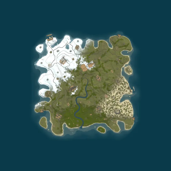 Map of Bestrust Solo/Duo 2x | NEXT FULLWIPE in 20 hours 15.10