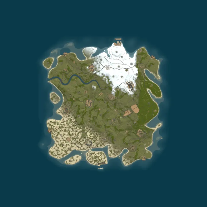Map of Bestrust Solo/Duo/Trio 2x | NEXT FULLWIPE in 13 hours 15.10