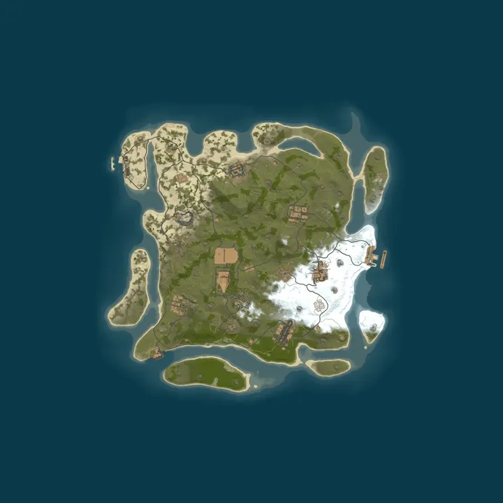 Map of Bestrust Solo/Duo/Trio/Quad 2x | JUST FULLWIPED 11.10 10/11