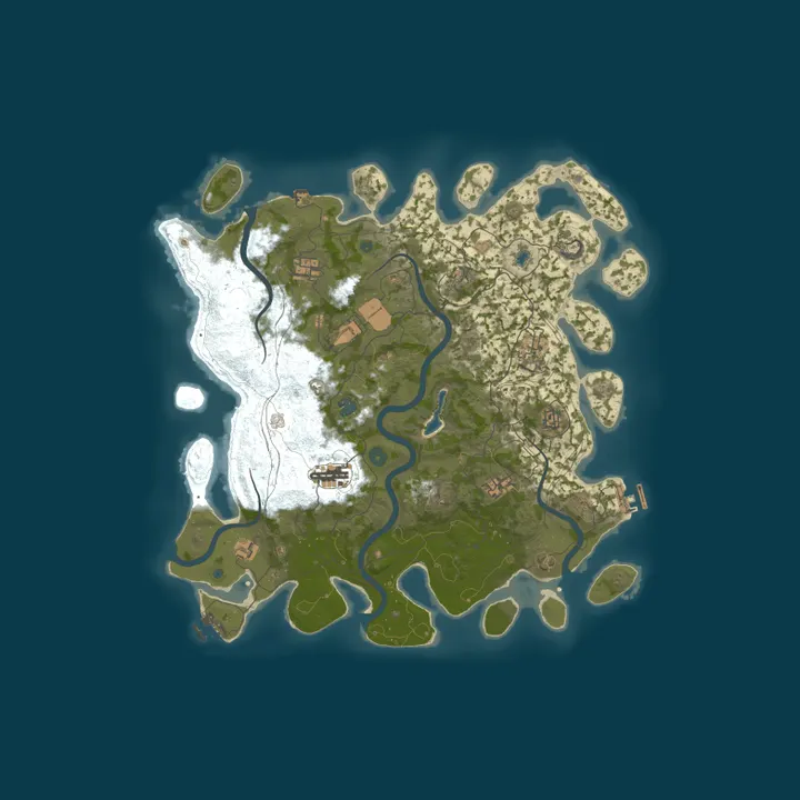 Map of РЕЛАКС #1 |Для новичков| Solo, Duo, Trio