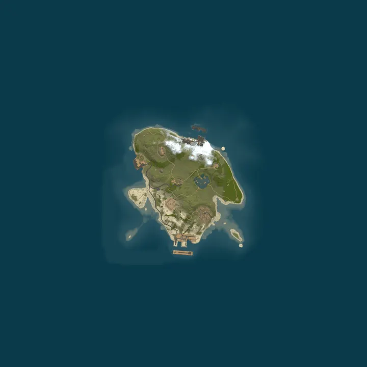 Map of Hosted by SurvivalHost.ORG