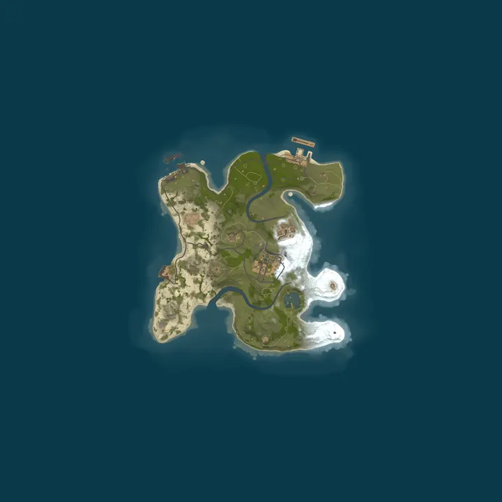 Map of Alcatraz